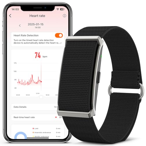 Smart Watch, Multi-Scenario Health Monitoring, Real-Time Heart Rate Tracker, IP68 Waterproof, Music Control