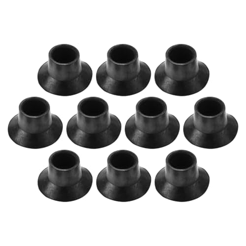 MUXSAM 10 Pcs Anti Slip Trampoline Foot Pad Leg Cover, Replacement Accessories Rubber Caps for Trampoline Legs Wear-Resistant Quiet Suitable for Outdoor Activities - color: Small Inner Hole