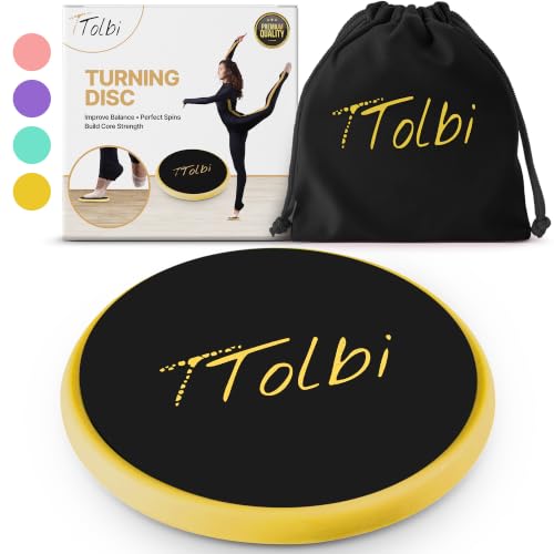 Premium Turning Boards for Dancers, Turn Board for Ballet and Ice Skating - color: Disc Gold Limited Edition
