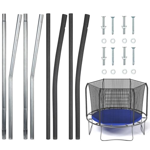 Blulu Trampoline Enclosure Pole Replacement Upper Lower Foam