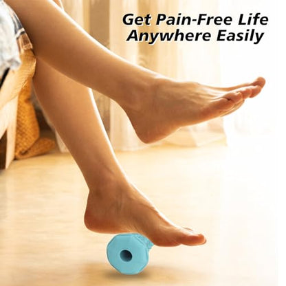 Green Foot Massager Roller for Plantar Fasciitis, Arch Heel Pain Relief - color: 1-piece Green