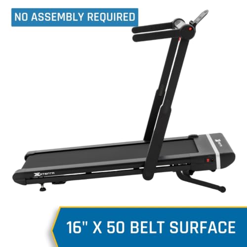 XTERRA Fitness Premium Folding Smart Treadmill, Compact Design, 250+ LB Weight Capacity, Powerful Motor, XTERRA+ Fitness App Included with Purchase - style: WS300