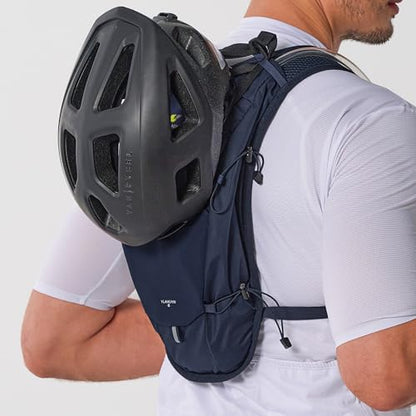 N NEVO RHINO Hydration Backpack with 50 oz /1.5L Water Bladder Backpack - color: Navy Blue