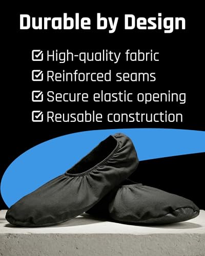 Slide Board Booties, Shoe Covers for Any Sliding Board (X-Large) - size: X-Large