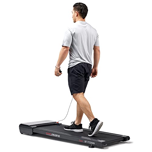 Sunny Health & Fitness Treadpad Auto Incline Treadmill Walking Pad