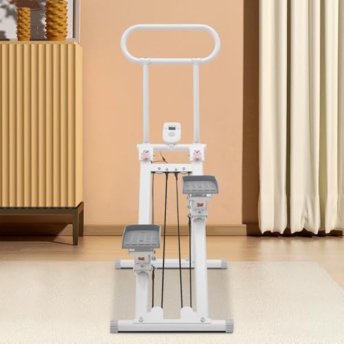 Stair Stepper, Step Fitness Machine for Home Exercise with Adjustable Handlebar