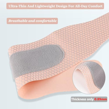 Ultra-Thin Wrist Brace (2Pcs),Lightweight Wrist Wrap for Pain Relief (Skin) - color: Skin Tone