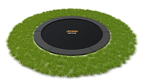Avyna Premium In-Ground Trampoline – Outdoor Trampoline for Kids and Adults with Advanced Safety Features - size: 14 FT - Round