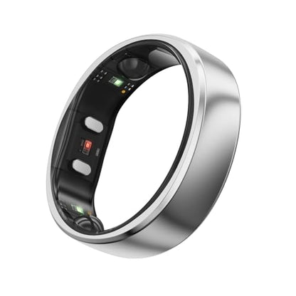 RingConn Gen 2 Smart Ring - Sleep Apnea Monitoring(Silver, Size 10) - color: Future Silver, size: 10