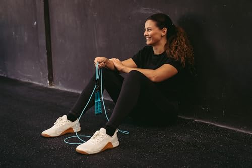 Velites Earth 2.0 Official CrossFit Games Jump Rope, Double Unders - color: Blue