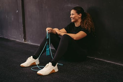 Velites Earth 2.0 Official CrossFit Games Jump Rope, Double Unders - color: Blue