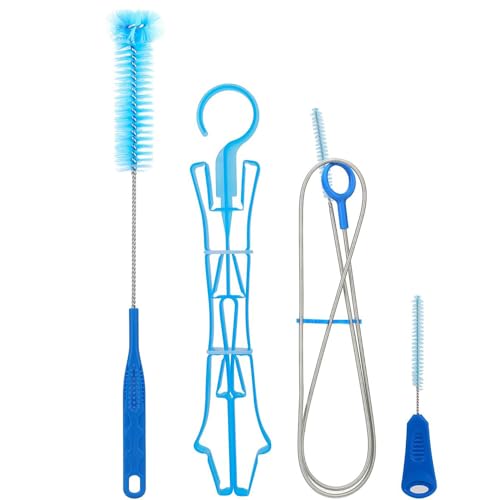 Hydration Bladder Cleaning Kit, Water Bladder Cleaner Set - 3 Brushes,Water Reservoir Backpack Cleaning Tools