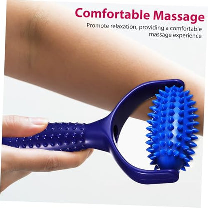 HOMSFOU Handheld Muscle Massage Stick Roller for Legs and Back, Comfortable Abs and PVC Material, Reduces Muscle Fatigue, for Yoga Enthusiasts and Exercise