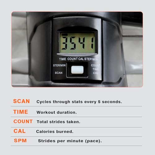 Rock Stepper Side to Side,Steppers for Exercise at Home with Digital Display,Workout Equipment for Home,Apartment and Office. Stepper Exercise Machine for Exercise Fitness Stepper for Arms,Legs