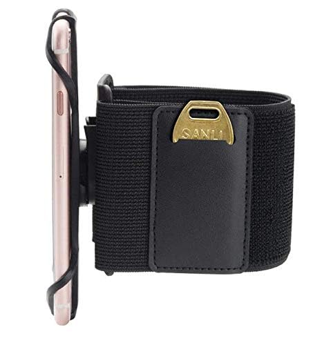 Running Sports Armband Wrist Band Phone Holder Bag Pouch Case for Samsung Galaxy S26 S25+ S24+ S23+ Plus S22 Ultra S21 A57 A37 A17 A16 iPhone 17 16 15 14 Plus 13 12 11 Pro Max SE Google Pixel 10 9 8 7
