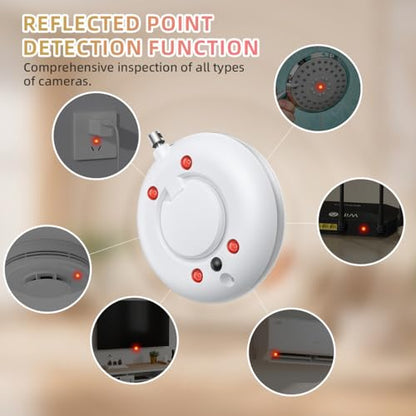 Smart Infrared Detection for Various Cameras, Intrusion Prevention Guard - color: Circular White
