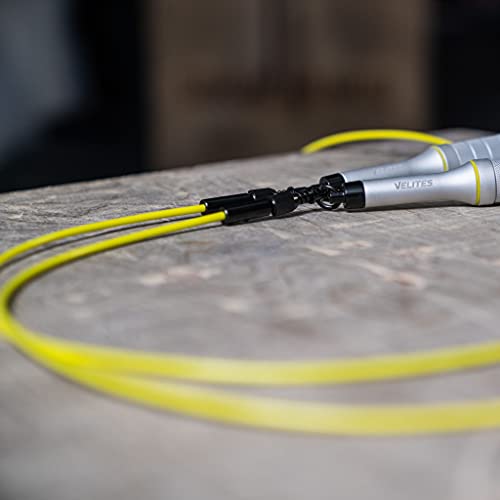 Velites - Earth 2.0 Replacement Jump Rope Cable - 4mm Standard Crossfit Speed Rope Wire for Fitness and Training - style: Standard Green 4 mm