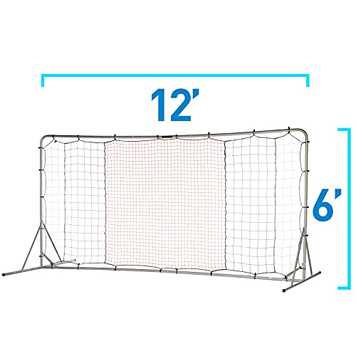 Franklin Sports Soccer Rebounder - style: 12' x 6' - Silver