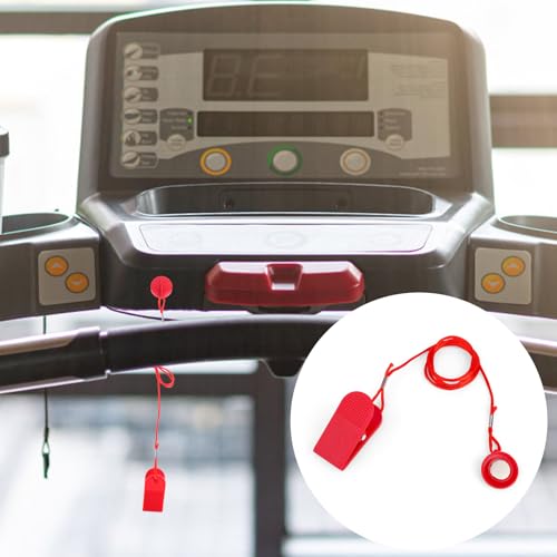 Gosknor 2pcs Treadmill Magnet Safety Key, Magnetic Safety Switch Clip Universal Treadmill Emergency Stop Magnet Running Machines Replacement Parts Accessories - style: Style C