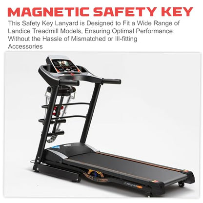Hydra Fitness Exchange Treadmill Safety Key Replacement, Emergency Stop Safety Key for Treadmill - color: 71011-NEW