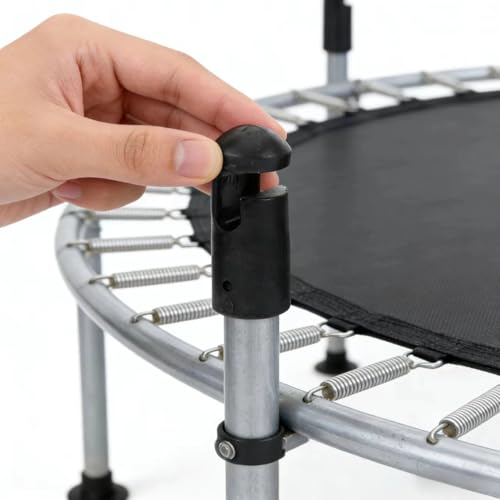 Trampoline Replacement Pole Caps, 8pcs Plastic Trampoline Net Pole Caps, Enclosure Pole Cap for Safe Installation