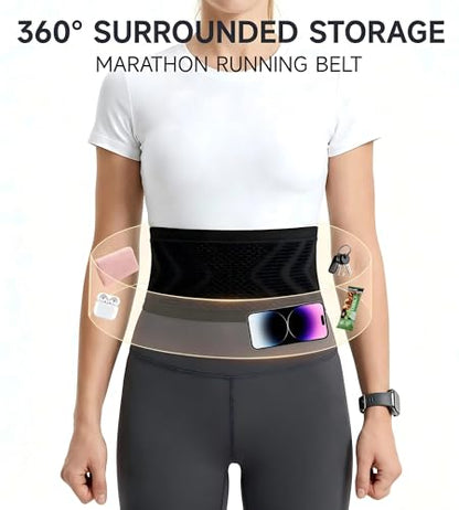Seamless Knit Running Belt & Fanny Pack, Small - size: Small
