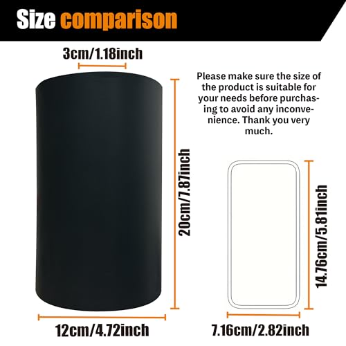 4 Pcs Foam Pad Roller, Foam Roller Pad Replacement for Leg Extension Weight Bench Inversion Table and Home Gym Exercise Equipments, Suitable for 1-inch Rod (7.87"L X 4.72" Od X 1.18" Id)