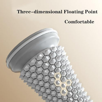 Foot Massage Roller Manual Trainer for Relieve Plantar Fasciitis Heel & Foot Arch Pain and Deep Tissue Massage Multi-Functional Feet Massages Trigger Point Therapy Reflexology Tool Gray - color: Gray