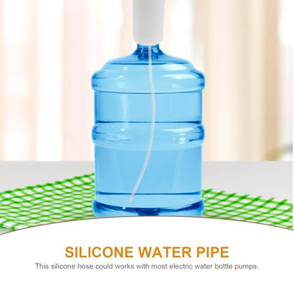 POPETPOP 4Pcs Silicone Tubing Hose Replacement for Water Dispenser Pumps Flexible and Wear-resistant Soft Silicone Tubes Compatible with Electric USB Rechargeable Automatic Drinking Water Pumps