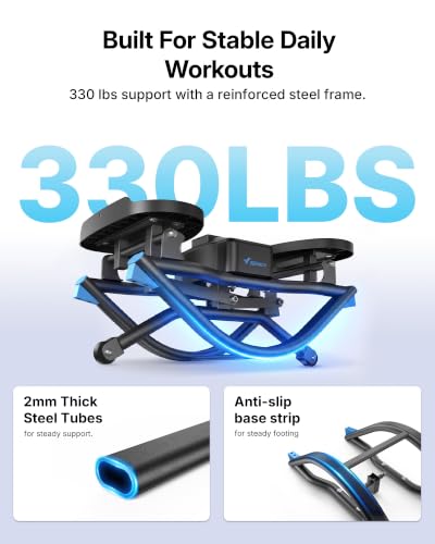 Merach Rocking Steppers for Exercise at Home, 3D Motion Stair Stepper