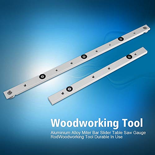 Wytino Miter Slider,Aluminium Alloy Miter Bar Slider Table Saw Rod Woodworking Tool in Use (300mm) - color: 300mm