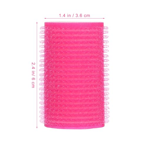 Uonlytech Hair Roller, 8pcs Hair Sponge Curlers Set, Self Grip Foam Hair Rollers for Women and Girls, Hair Roller for Bangs