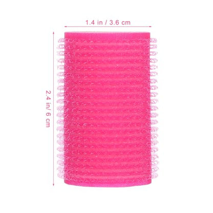 Uonlytech Hair Roller, 8pcs Hair Sponge Curlers Set, Self Grip Foam Hair Rollers for Women and Girls, Hair Roller for Bangs