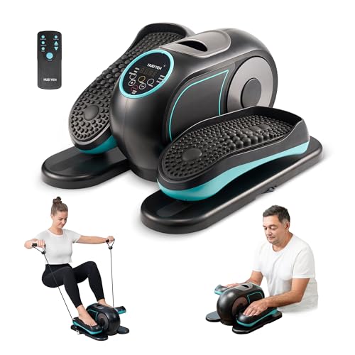 Under Desk Elliptical Exerciser Machine for Senior, Quiet for Home & Office