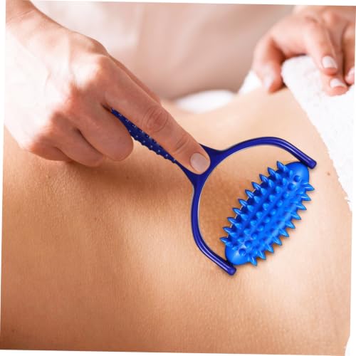 HOMSFOU Handheld Muscle Massage Stick Roller for Legs and Back, Comfortable Abs and PVC Material, Reduces Muscle Fatigue, for Yoga Enthusiasts and Exercise