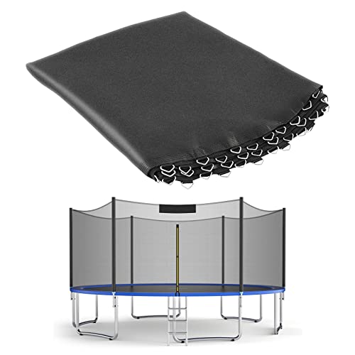 Giantex Replacement Trampoline Mat - style: 14Ft w/ 80 V-Hooks 5.5'' Spring