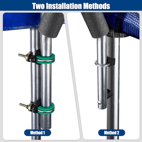 2PCS Trampoline Poles Replacement, Fits 1.65'' Inner Diameter