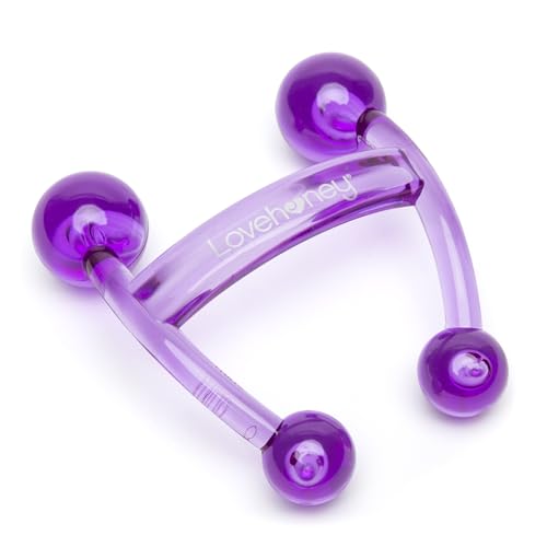 Lovehoney Oh! Body Massager, Handheld Tool for Muscle Pain, Purple - color: Purple