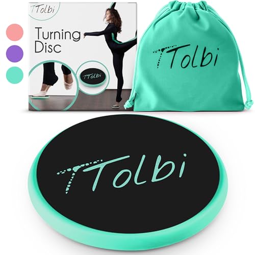 Premium Turning Boards for Dancers, Turn Board for Ballet and Ice Skating - color: Disc Green