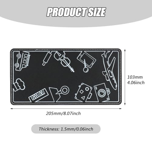 Airplane Phone Holder, Flexible Silicone Phone Holder - color: Black