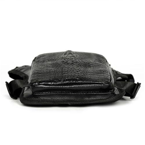 Milageto Drop Leg Bag, PU Tactical Thigh Pack with Detachable Leg Strap, Multi-Pocket Zippered Waist Pack for Outdoor Cycling and Hiking - color: Style E Black