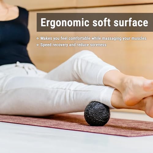 EPP Foam Massage Ball Deep Tissue Myofascial Release for Yoga Fitness - size: Single Ball 3.9 Inch