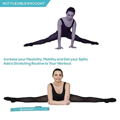 Ballet Stretch Bands for Flexibility, Strength and Dance Training - color: Teal