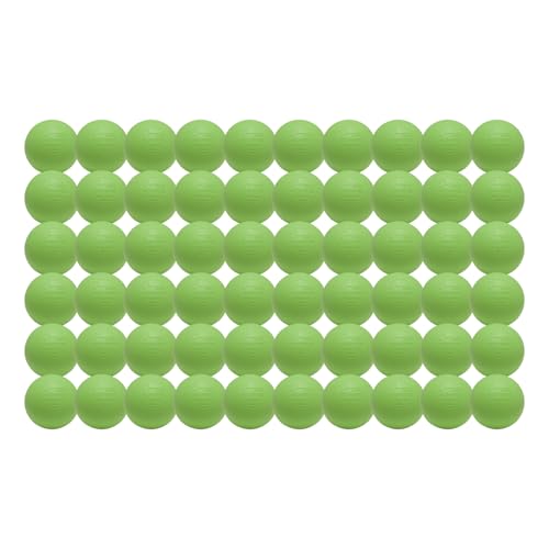 Champion Sports Lacrosse Balls – Official Size NCAA, NFHS, NOCSAE Certified, Packs of 3, 6, 12, 60 or 120 for Practice & Games, Multiple Colors - color: Green, style: 60 Pack