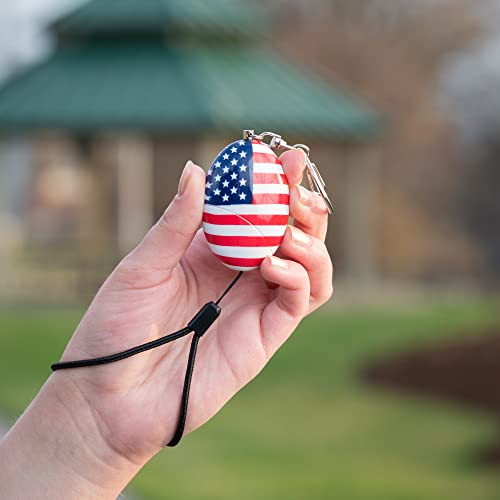 SABRE Personal Alarm With Snap Clip Key Ring, 120dB Alarm, Audible Up To 1,280 Feet (390 Meters), Simple Operation, Reusable