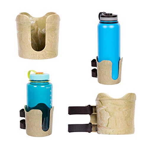 ROBOCUP Plus, (CAMO), Add-On Accessory XL Extension Cup Holder, Larger Drink Capacity, Perfect for Boats, Golf Carts, Walkers, Wheelchairs and Work. (Includes 1) - color: Camo