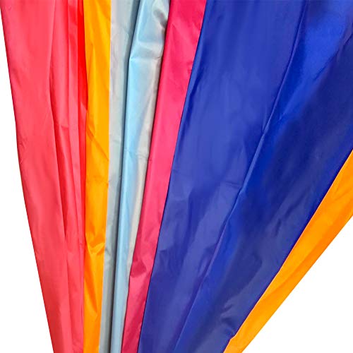 SPINFOX Parachute for Kids - 6ft 10ft 20ft, Indoor/Outdoor Kids Toy Game