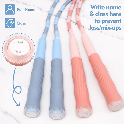Coolrunner 9 FT Upgraded Kids Jump Rope, 2PC Soft Beaded Skipping Rope