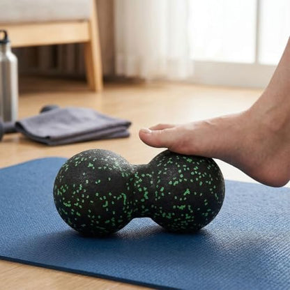 High Density Lacrosse Massage Ball Multi Color Ergonomic Design Lightweight Portable Therapy Tool 1pc