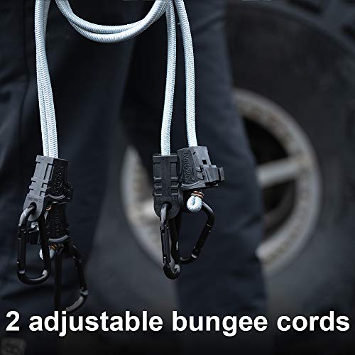 National Hardware N263-081 Adjustable Bungee in Black, 40" - size: No Size